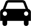 Icono de un coche negro