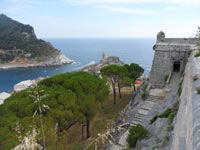 Portovenere, Castello Doria - Vista panoramica<br>
	  4320x3240, 1.59 MB