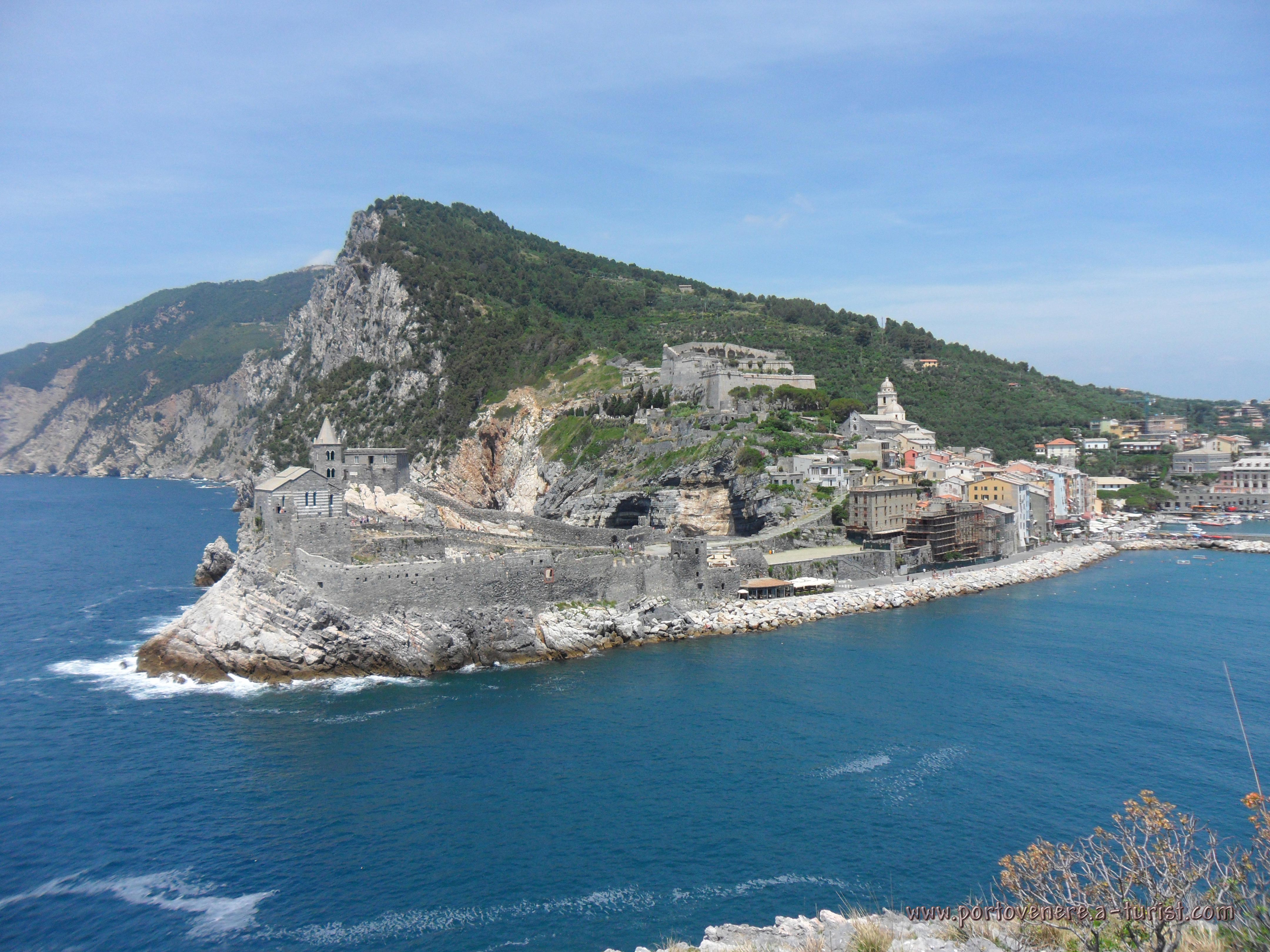 Isola Palmaria - Vista panoramica di Portovenere<br>4320x3240, 1.81 MB